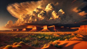 Desert Rain by John Gould Fletcher AZpoetry.com